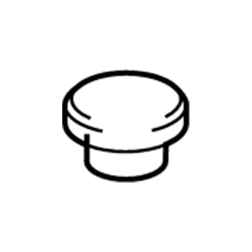 Ford -N808455-S100 Cover Assembly Nut