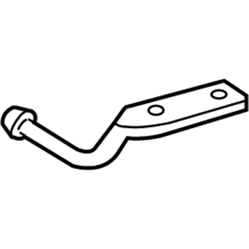 Lexus 17573-0V010 Bracket, Exhaust Pipe