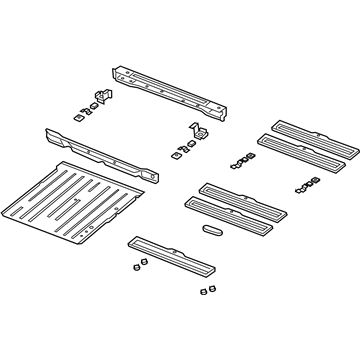 Mopar 56052412AD Pan-Floor