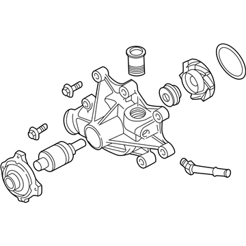 Mopar 53021844AA Engine Water Pump Front