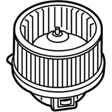 Hyundai 97113-A4000 Motor & Fan Assembly-A/C Blower