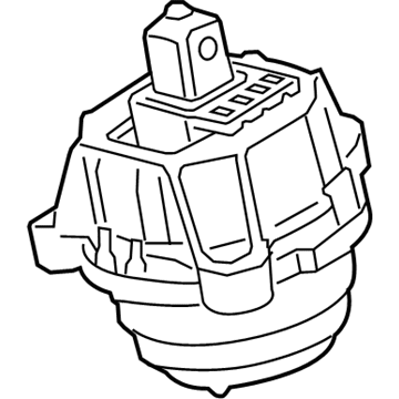 BMW 22-11-6-860-457 Engine Mount Left