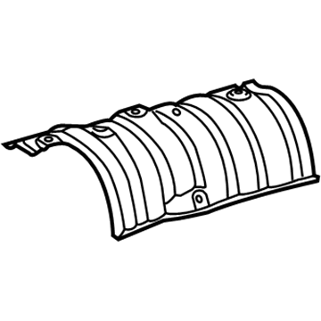 Toyota 58327-47020 Heat Shield