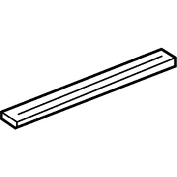Acura 84204-SJA-A01 Plate Assembly, Right Front