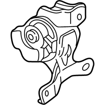 Acura 50805-S6M-J01 Rubber Assembly, Transmission Mounting