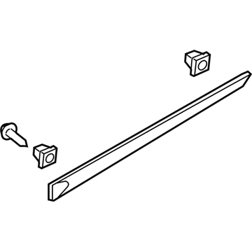 Kia 877212F000 MOULDING Assembly-Rear Door