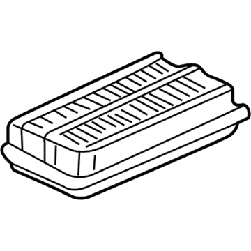 Honda 17220-RDJ-J00 Element Assembly, Air Cleaner