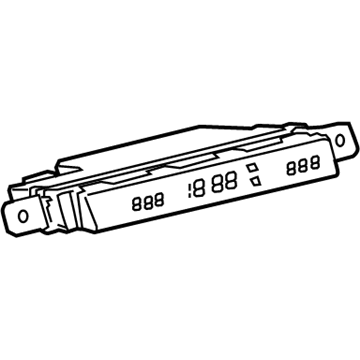 Lexus 83910-33200 Clock Assembly