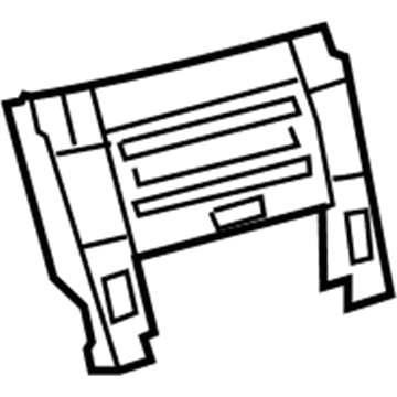 Lexus 55902-33391 Panel Sub-Assy, Air Conditioner