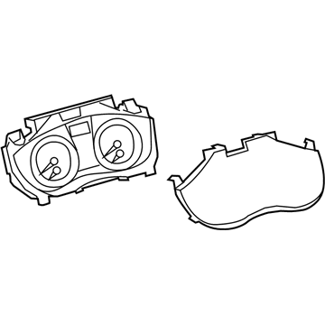 Lexus 83800-33B70 Meter Assy, Combination