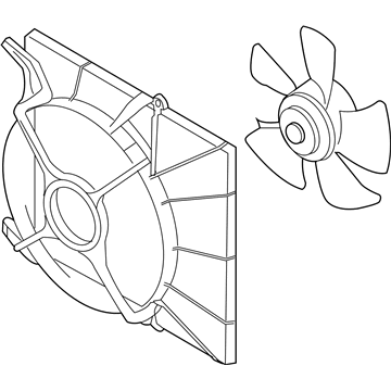 GM 94567002 Fan Asm, Engine Cooler