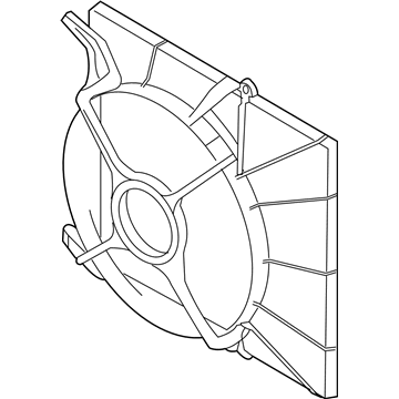 GM 93744903 Shroud, Engine Coolant Fan