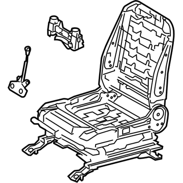 Toyota 71120-0E160 Seat Frame