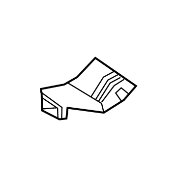 Mopar 55079224AC Bracket-Front Bumper