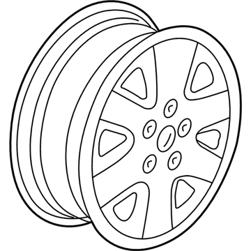Mopar YH56PAKAA Wheel-Aluminum