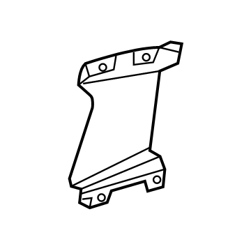 Acura 71112-TJB-A00 Duct Right, Front Bumper