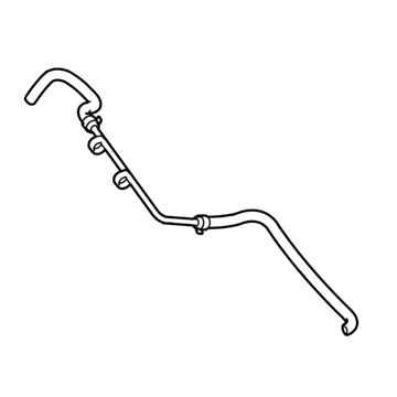 GM 15816308 Coolant Recovery/Engine Coolant Recovery Tank Hose