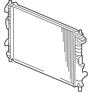 GM 15821840 Radiator Assembly