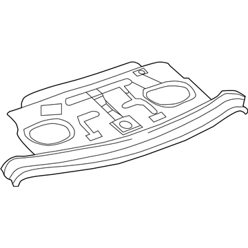 Hyundai 69300-3D300 Panel Assembly-Rear Package Tray