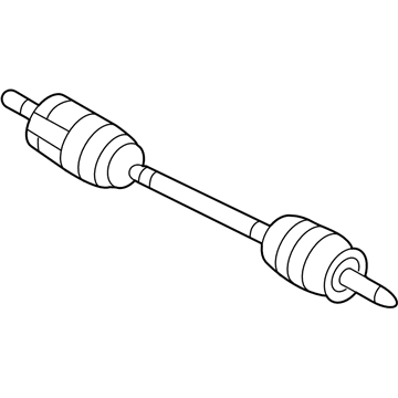 Hyundai 49500-E6000 Shaft Assembly-Drive, LH