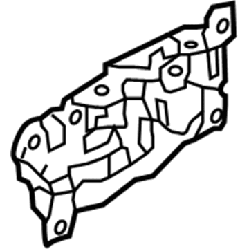 Kia 82610A9000KA1 Inside Door Handle Assembly, Left