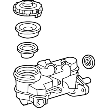 Honda 46100-TK6-A51 Master Cylinder A