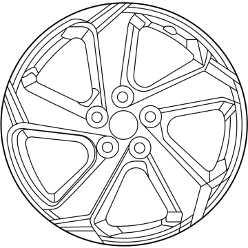 Toyota 42611-42580 Wheel, Alloy