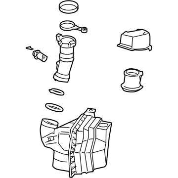 Ford 3S4Z-9600-A Air Cleaner Assembly