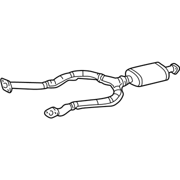 Lexus 17410-50330 Front Exhaust Pipe Assembly