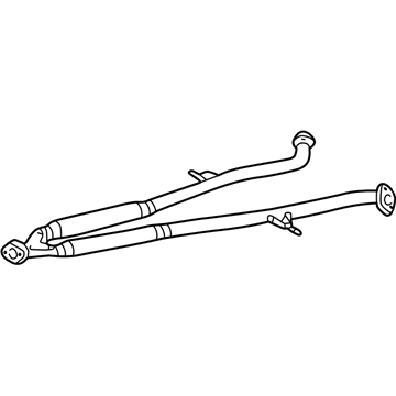 Lexus 17420-46520 Exhaust Center Pipe Assembly