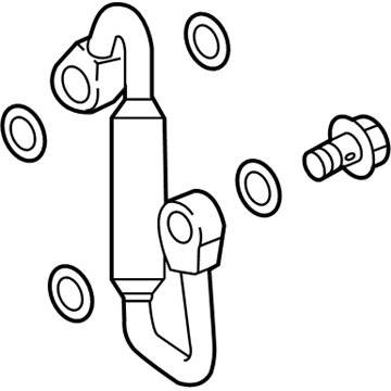 GM 24587022 Water Inlet Pipe