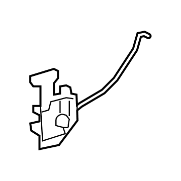 Toyota 64610-06031 Lock Assembly