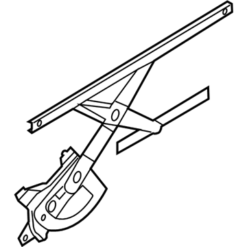 GM 96541653 Front Side Door Window Regulator Assembly