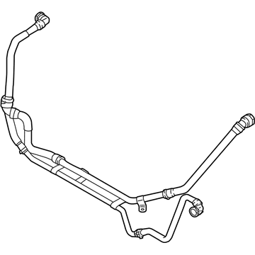 BMW 17-12-2-409-077 Line Radiator-Thermostat