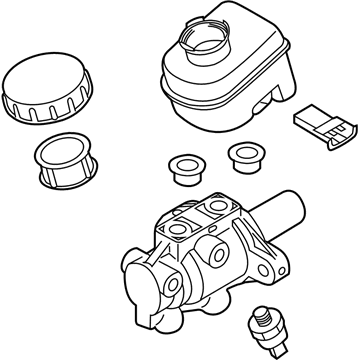 Infiniti D6010-JK51A Cylinder Assy-Brake Master