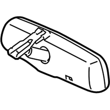 Lexus 87810-06080 Mirror Assembly, Inner Rear