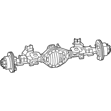 Mopar 68295632AE Axle-Rear Complete