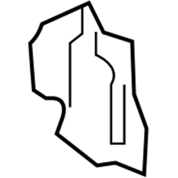 Honda 66159-S5A-300ZZ Stiffener, L. RR. Panel Side