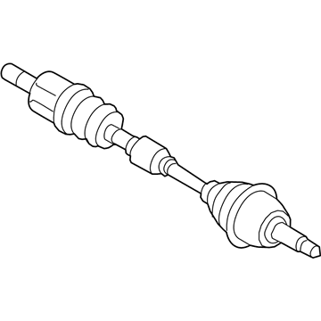 Hyundai 49501-J9100 Shaft Assembly-Drive, RH