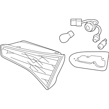 Kia 924032T500 Lamp Assembly-Rear Combination Inside
