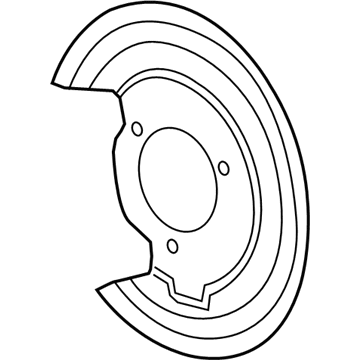 GM 84306632 Backing Plate