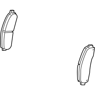 GM 25809846 Front Pads