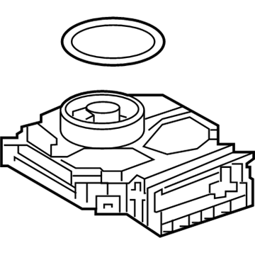 Lexus 81056-60P70 Computer Sub-Assembly, H