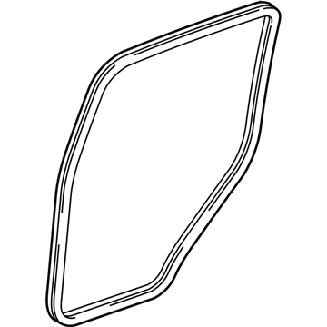 Honda 72815-SJC-A11 Seal, R. RR. Door Opening