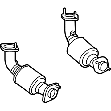 GM 92285189 Converter & Pipe