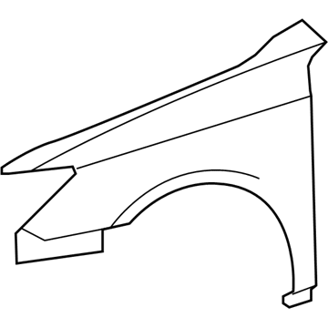 Lexus 53811-33180 Panel, Front Fender, RH