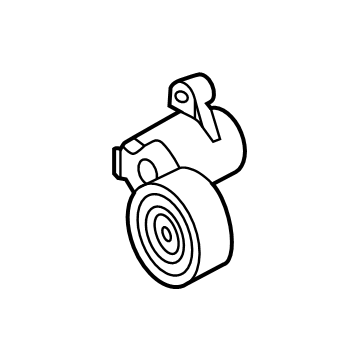 Ford JX6Z-6A228-D Tension Pulley