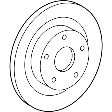 Lexus 43516-30061 Disc, Front LH