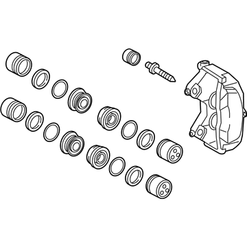 Lexus 47750-24120 Cylinder Assy, Disc