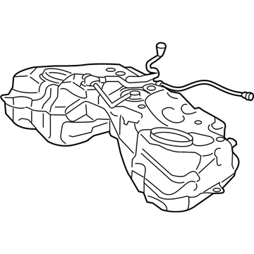 Lexus 77001-30620 Fuel Tank Sub-Assembly